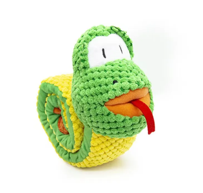 Snuffle Snail Squeak Dog Puzzle Toy