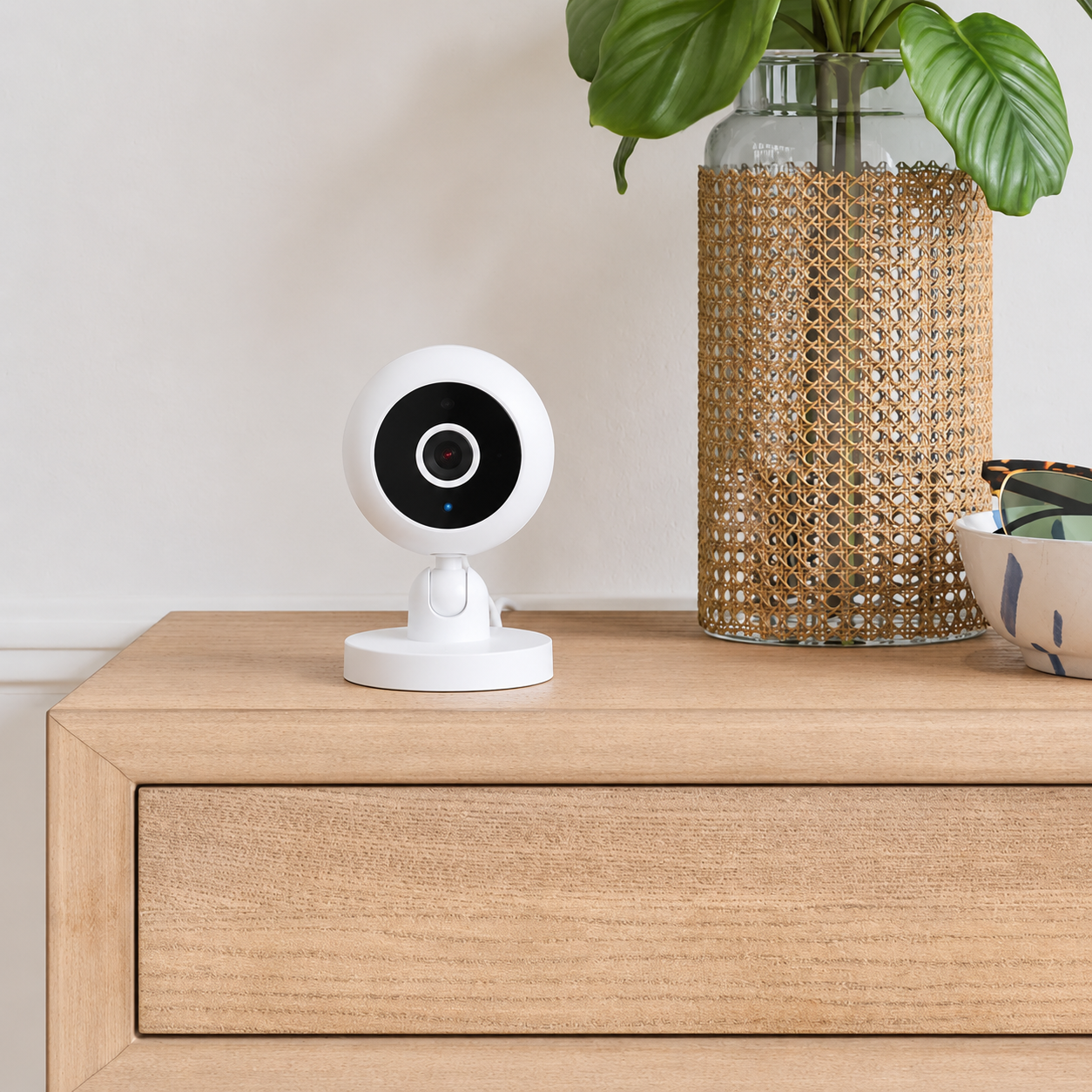Monitor 1080p HD Dog Camera Two Way Voice Calls Baby Monitor with Night Vision Motion Detection Indoor Security Camera for Baby and Pet Monitor